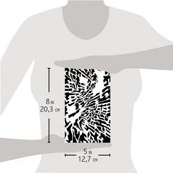 Bad Girls Stamps & Stencils Irregular - Texture Bad Girls Stencil 5x8 By Ciao Bella 10 Bad Girls Stamps & Stencils Irregular - Texture Bad Girls Stencil 5x8 By Ciao Bella