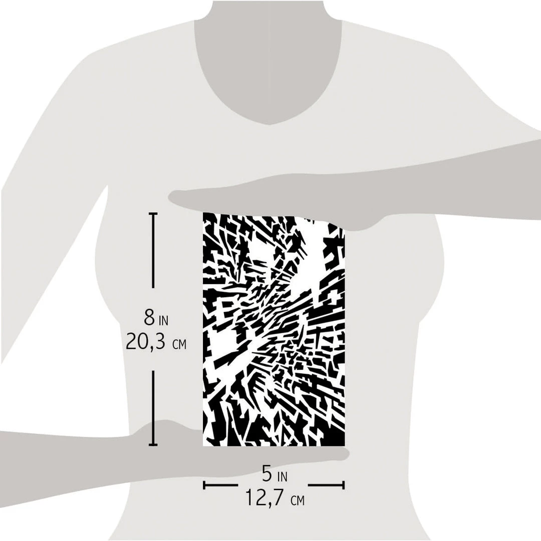 Bad Girls Stamps & Stencils Irregular - Texture Bad Girls Stencil 5x8 By Ciao Bella 6 Bad Girls Stamps & Stencils Irregular - Texture Bad Girls Stencil 5x8 By Ciao Bella