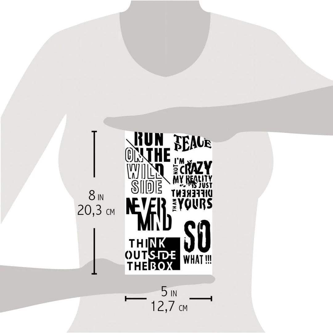 Think Outside The Box - Texture Bad Girls Stencil 5x8 By Ciao Bella Bad Girls Stamps & Stencils 6 Think Outside The Box - Texture Bad Girls Stencil 5x8 By Ciao Bella Bad Girls Stamps & Stencils