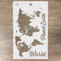 Bad Girls Stamps & Stencils World Map - Texture Bad Girls Stencil 5x8 By Ciao Bella 11 Bad Girls Stamps & Stencils World Map - Texture Bad Girls Stencil 5x8 By Ciao Bella
