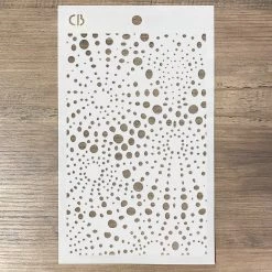 Radial - Texture Bad Girls Stencil 5x8 By Ciao Bella 11 Radial - Texture Bad Girls Stencil 5x8 By Ciao Bella