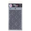 Paper Clips - Texture Bad Girls Stencil 5x8 By Ciao Bella Bad Girls Stamps & Stencils