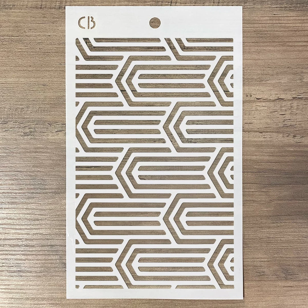 Paper Clips - Texture Bad Girls Stencil 5x8 By Ciao Bella Bad Girls Stamps & Stencils 7 Paper Clips - Texture Bad Girls Stencil 5x8 By Ciao Bella Bad Girls Stamps & Stencils