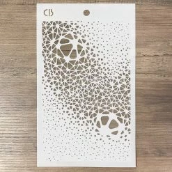 Synapsis - Texture Bad Girls Stencil 5x8 By Ciao Bella Bad Girls Stamps & Stencils 11 Synapsis - Texture Bad Girls Stencil 5x8 By Ciao Bella Bad Girls Stamps & Stencils