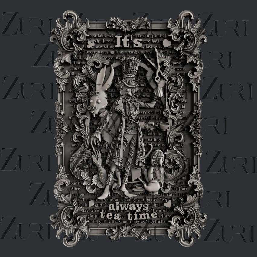 All Paint Products Pre-Order Mad Hatter Silicone Mold By Zuri 3 All Paint Products Pre-Order Mad Hatter Silicone Mold By Zuri