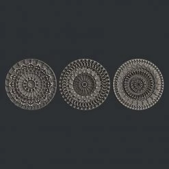 All Paint Products Mandalas Set 2 Silicone Mold By Zuri