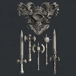 All Paint Products Medieval Gear Silicone Mold By Zuri Wholesale