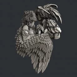 All Paint Products Minstrel Love Silicone Mold By Zuri