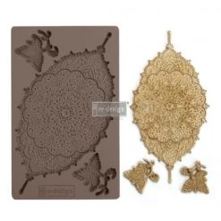 Prima Re-Design Decor Moulds Morocco Emblem Silicone Mold Redesign With Prima Decor Mould