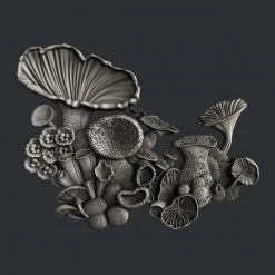 All Paint Products Mushroom Bloom 4 Silicone Mold By Zuri