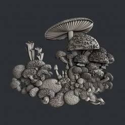 All Paint Products Wholesale Mushroom Bloom 5 Silicone Mold By Zuri