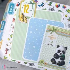 Papercraft & Scrapbooking My First Year Fussy Cut Pad 6x6 24/Pkg By Ciao Bella