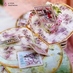 Papercraft & Scrapbooking Notre Vie Fussy Cut Pad 6x6 24/Pkg By Ciao Bella