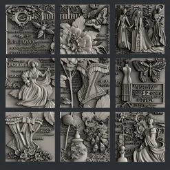 All Paint Products Ode To Femininity 2 Silicone Mold By Zuri Wholesale