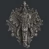 All Paint Products Ornate Elephant Silicone Mold By Zuri
