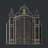 All Paint Products Ornate Gate Silicone Mold By Zuri