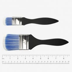 All Paint Products Blue Ice Brushes Blue Ice Oval Brush Size 1