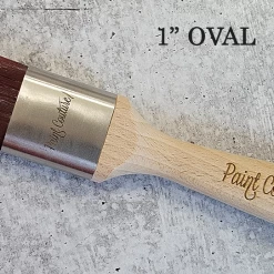 Paint Couture Brushes 1" Flat Paint Couture Synthetic Paint Brush
