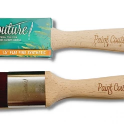 Paint Couture Brushes 1 1/2" Flat Paint Couture Synthetic Paint Brush