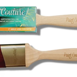 Paint Couture Brushes 2" Angle Long Paint Couture Synthetic Paint Brush