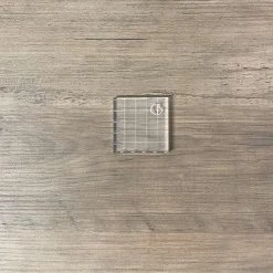 Acrylic Block Stamp Holder 1.97in X 1.97in (5cm X 5cm) By Ciao Bella Stamping Art Newly Added Products!