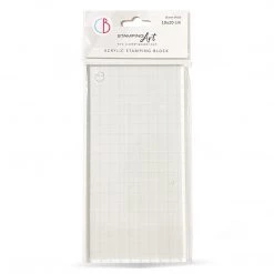 Newly Added Products! Acrylic Block Stamp Holder 3.94in X 7.87in (10cm X 20cm) By Ciao Bella Stamping Art