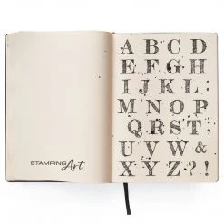 Design Uppercase Alphabet Clear Stamp 4x6 By Ciao Bella Stamping Art Newly Added Products!