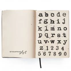 Remington Lowercase Alphabet Clear Stamp 4x6 By Ciao Bella Stamping Art