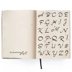 Moonlight Uppercase Alphabet Clear Stamp 4x6 By Ciao Bella Stamping Art Newly Added Products!