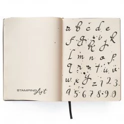 Newly Added Products! Moonlight Lowercase Alphabet Clear Stamp 4x6 By Ciao Bella Stamping Art