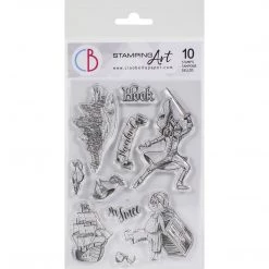 Hook & Mr Smee Clear Stamp 4x6 By Ciao Bella Stamping Art Newly Added Products!