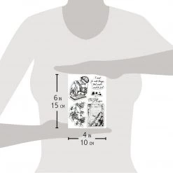 Muse Clear Stamp 4x6 By Ciao Bella Stamping Art