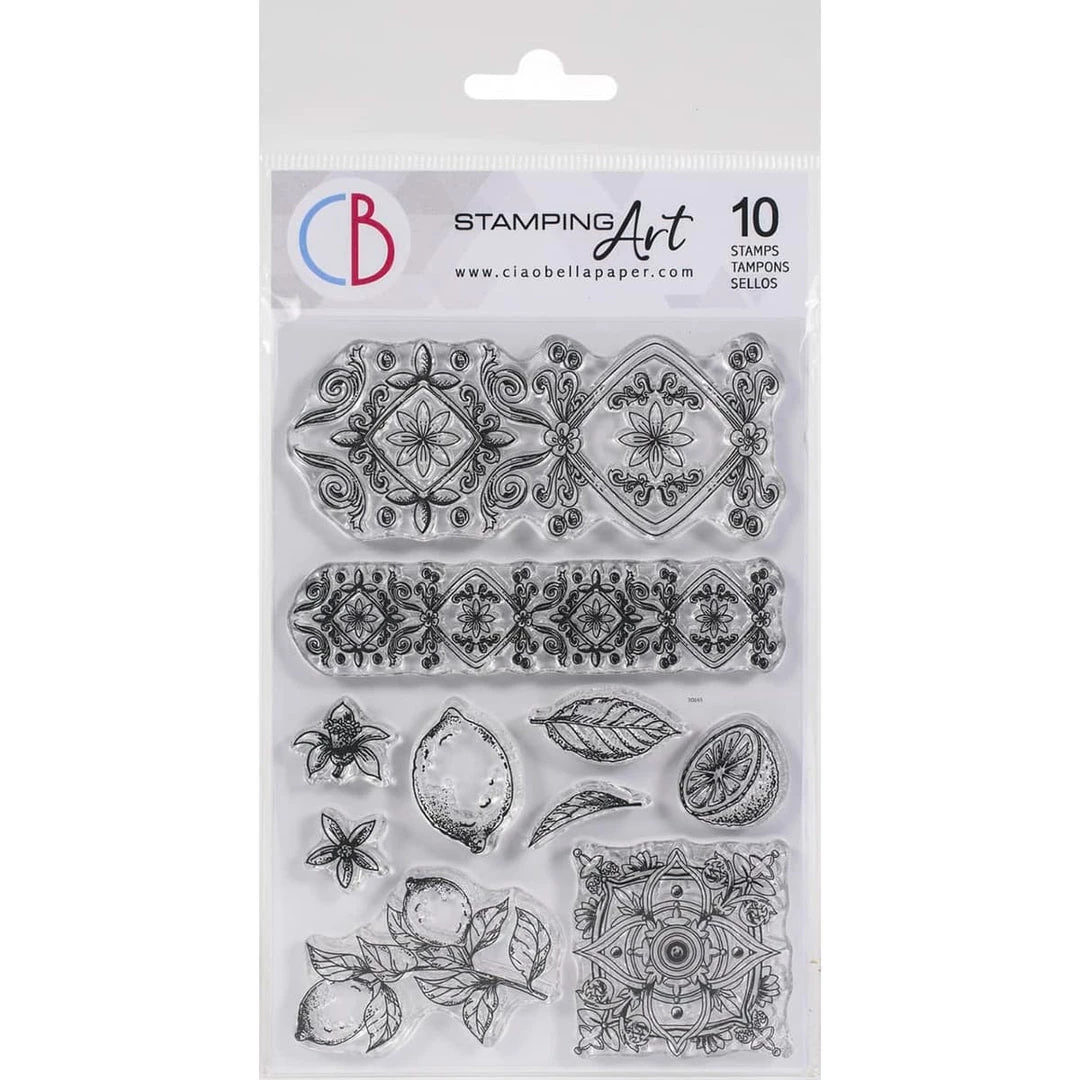 Caltagirone Clear Stamp 4x6 By Ciao Bella Stamping Art Newly Added Products! 4 Caltagirone Clear Stamp 4x6 By Ciao Bella Stamping Art Newly Added Products!