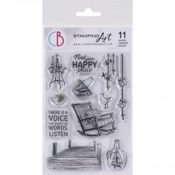 Newly Added Products! Find Your Happy Place Clear Stamp 4x6 By Ciao Bella Stamping Art 6 Newly Added Products! Find Your Happy Place Clear Stamp 4x6 By Ciao Bella Stamping Art