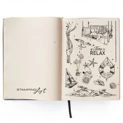 It's Time To Relax Clear Stamp 4x6 By Ciao Bella Stamping Art