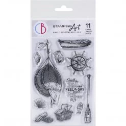 Newly Added Products! Let Your Soul Fly Clear Stamp 4x6 By Ciao Bella Stamping Art