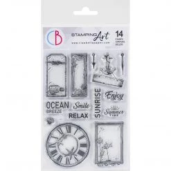 Coastal Living Clear Stamp 4x6 By Ciao Bella Stamping Art Newly Added Products!