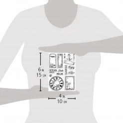 Coastal Living Clear Stamp 4x6 By Ciao Bella Stamping Art Newly Added Products!