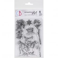 Winter / Christmas Winter Lights Clear Stamp 4x6 By Ciao Bella Stamping Art