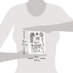 Winter / Christmas Winter Lights Clear Stamp 4x6 By Ciao Bella Stamping Art