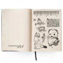 Ermine & Goldfinch Clear Stamp 4x6 By Ciao Bella Stamping Art Newly Added Products!