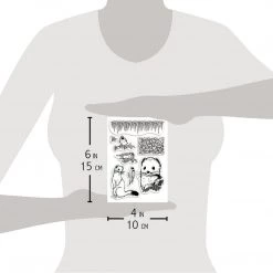 Ermine & Goldfinch Clear Stamp 4x6 By Ciao Bella Stamping Art Newly Added Products!