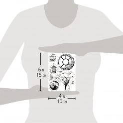 Newly Added Products! Windows In The Cloud Clear Stamp 4x6 By Ciao Bella Stamping Art