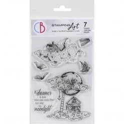 Moonlight Clear Stamp 4x6 By Ciao Bella Stamping Art Newly Added Products!