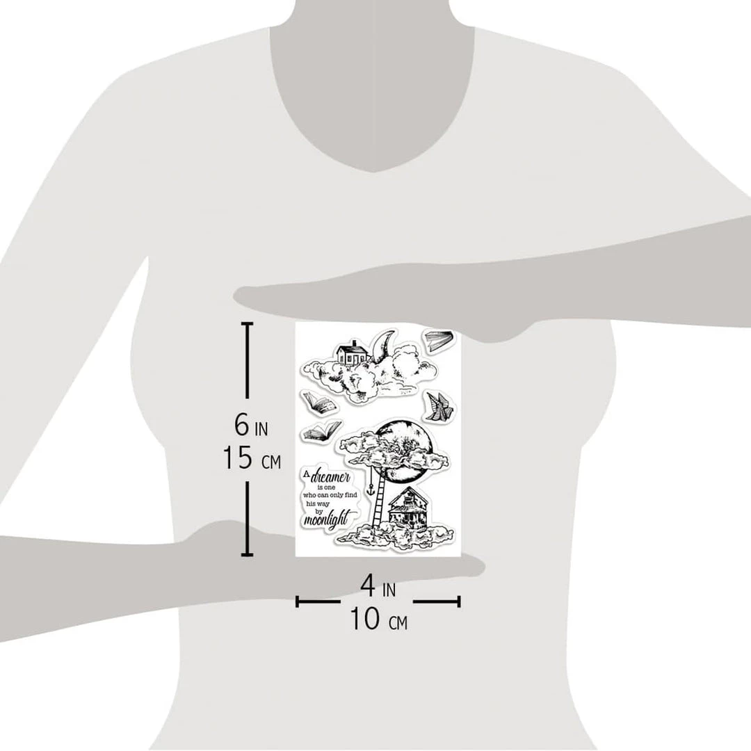 Moonlight Clear Stamp 4x6 By Ciao Bella Stamping Art Newly Added Products! 5 Moonlight Clear Stamp 4x6 By Ciao Bella Stamping Art Newly Added Products!