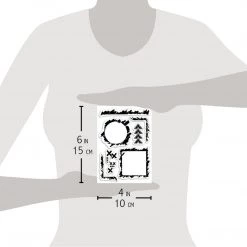 Grunge Frames And Borders Clear Stamp 4x6 By Ciao Bella Stamping Art