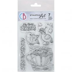 My First Bath Clear Stamp 4x6 By Ciao Bella Stamping Art Newly Added Products!