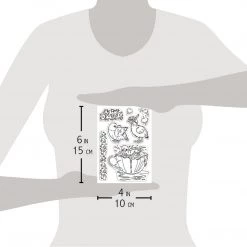 My First Bath Clear Stamp 4x6 By Ciao Bella Stamping Art Newly Added Products!