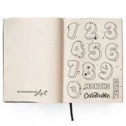 Newly Added Products! Baby Months & Years Clear Stamp 4x6 By Ciao Bella Stamping Art