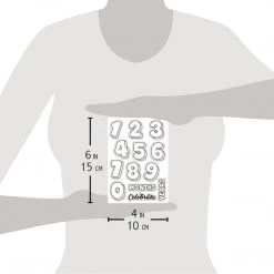 Newly Added Products! Baby Months & Years Clear Stamp 4x6 By Ciao Bella Stamping Art